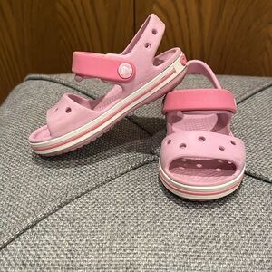 Size 7 Crocs Sandals - like new!